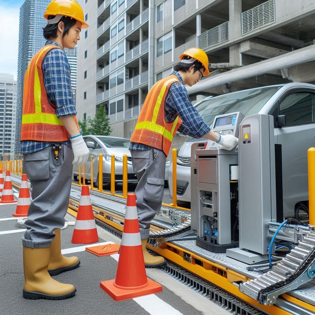 Parking System untuk Pabrik dan Kawasan Industri